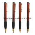 Gift Item Wooden Ball Pen with Rubber Grip (LT-C199)